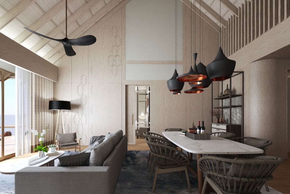 JW 万豪卡夫 - 双卧海滩泳池别墅图片4 - JW Marriott Maldives Kaafu Atoll Island Resort Two Bedroom Beach Pool Villa Photo 4