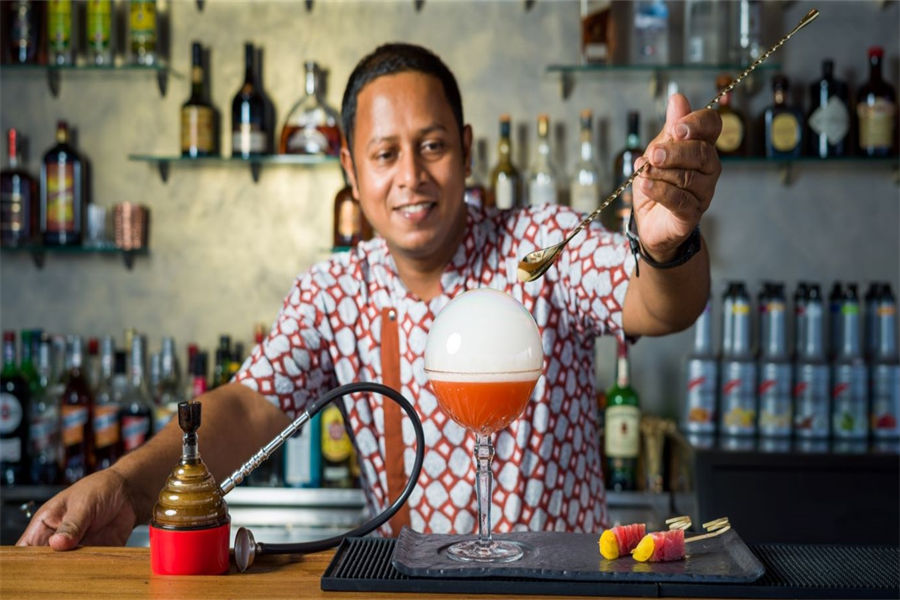 瑰宝 - 天空酒吧图片3 - Heritance Aarah Maldives Luxury Resort Sky Bar Photo 3