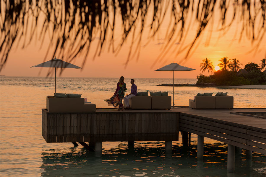 四季库达呼拉 - 日落酒廊图片4 - Four Seasons Resort Maldives at Kuda Hura Sunset Lounge Photo 4