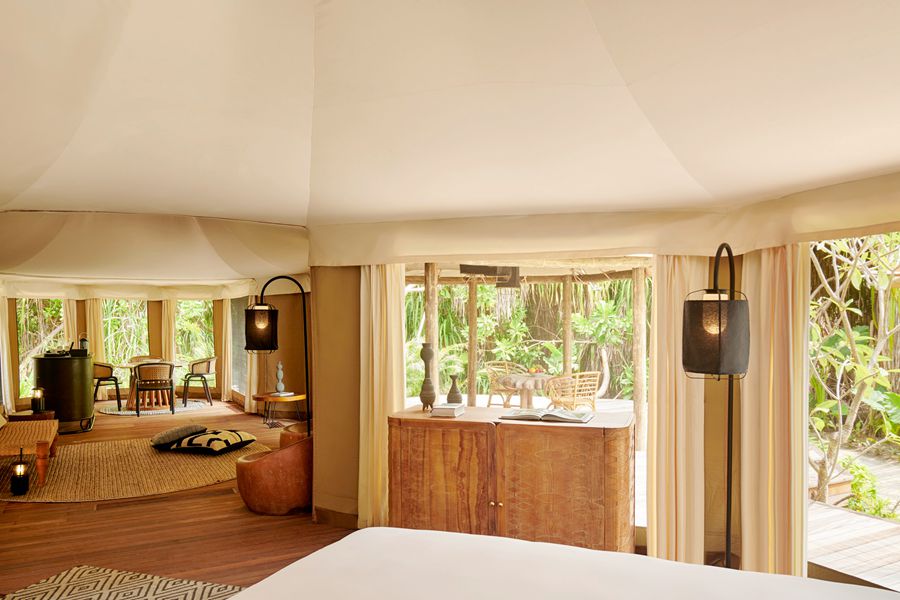斯茹芬富士 - 丛林/沙滩帐篷别墅 图片4 - Sirru Fen Fushi-Private Lagoon Resort  Tented Jungle Villa Photo 4
