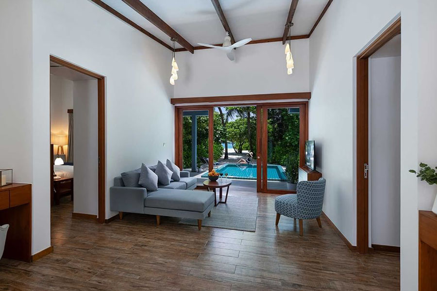 伊芙鲁 - 日落两卧室泳池别墅图片3 - Ifuru Maldives Sunset Two Bedroom Villa with Pool Photo 3