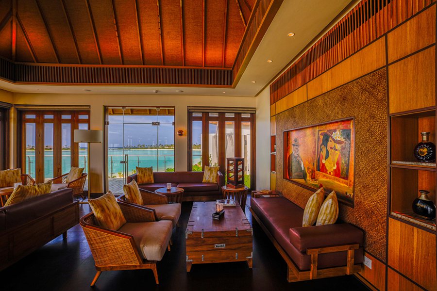 库达薇陵姬丽 - 雪茄休息室图片4 - Kuda Villingili  Time and Space Redefined The Cigar Lounge Photo 4