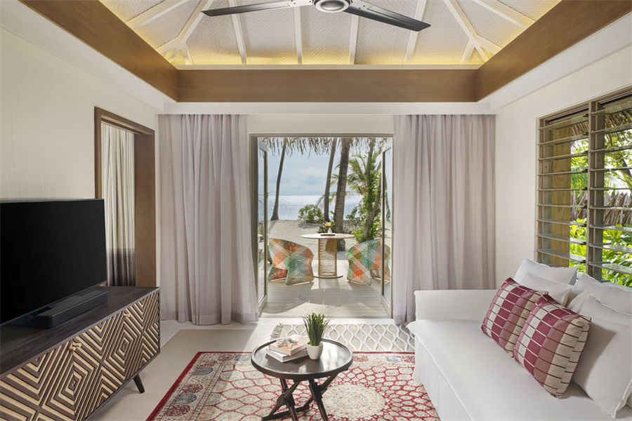 洲际 - 家庭沙滩泳池别墅图片2 - InterContinental Maldives Maamunagau Family Beach Pool villa Photo 2