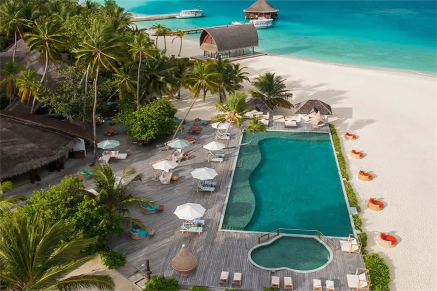 薇拉瓦鲁 - 无边泳池餐厅&酒吧图片2 - Angsana Velavaru Maldives Kuredhi Photo 2