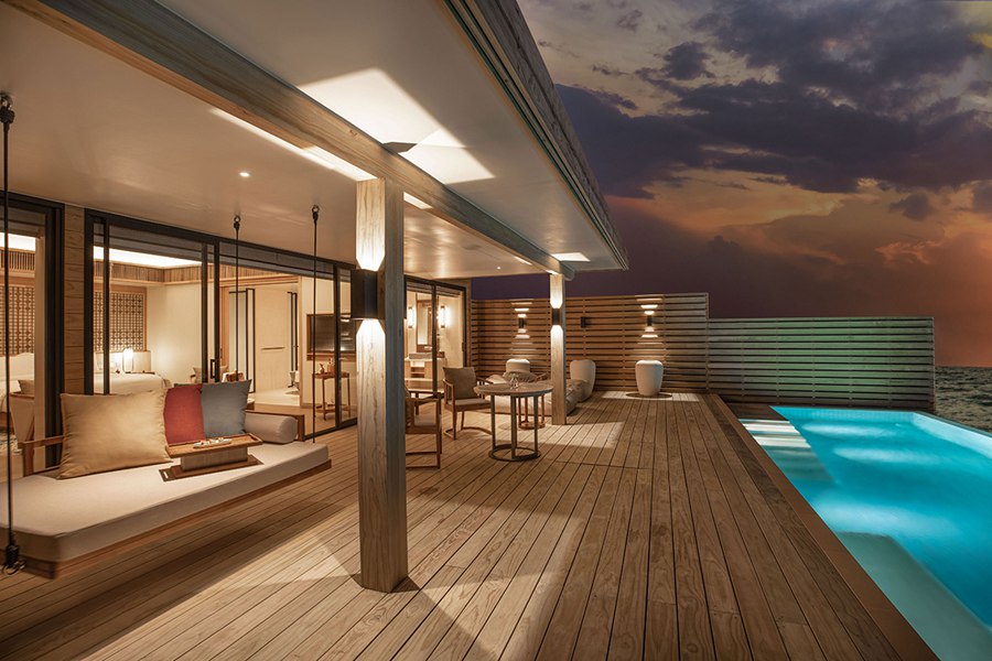 库达薇陵姬丽 - 日出水上泳池别墅图片3 - Kuda Villingili  Time and Space Redefined Sunrise Water Villa with Private Pool Photo 3