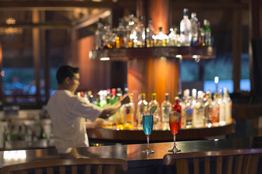曼德芙仕餐厅 - 维鲁海上酒吧 -  Medhufushi lsland Resort Restaurant