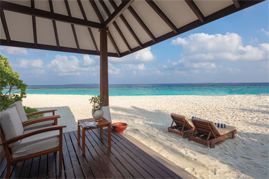 密度帕茹 - 豪华沙滩别墅图片3 - Adaaran Select Meedhupparu Maldives Deluxe Beach Villa Photo 3