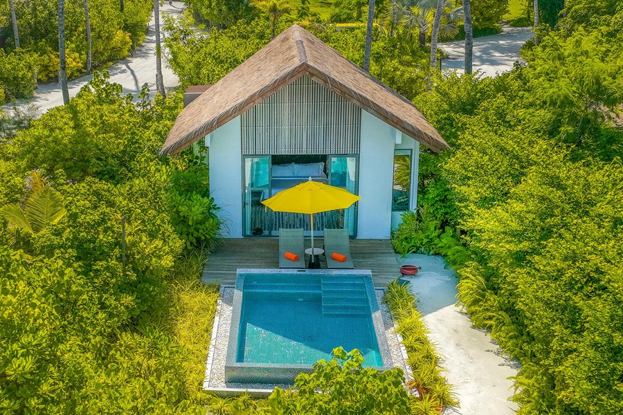 硬石 - 黄金海滩泳池别墅图片2 - Hard Rock Hotel Maldives Gold Beach Villa with Pool Photo 2