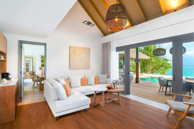 瓦卡鲁 - 三卧室海滩泳池住宅图片2 - Vakkaru Maldives Three Bedroom Beach Pool Residence Photo 2