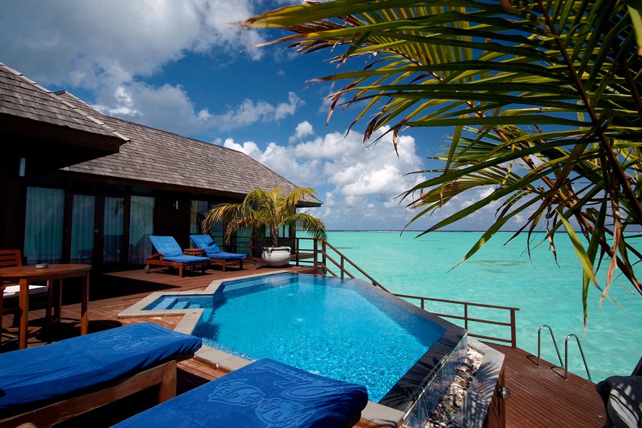 双鱼 - 总统水上套房（双卧）图片4 - Sun Siyam Olhuveli Presidential Water Suite 02 Bedroom Photo 4