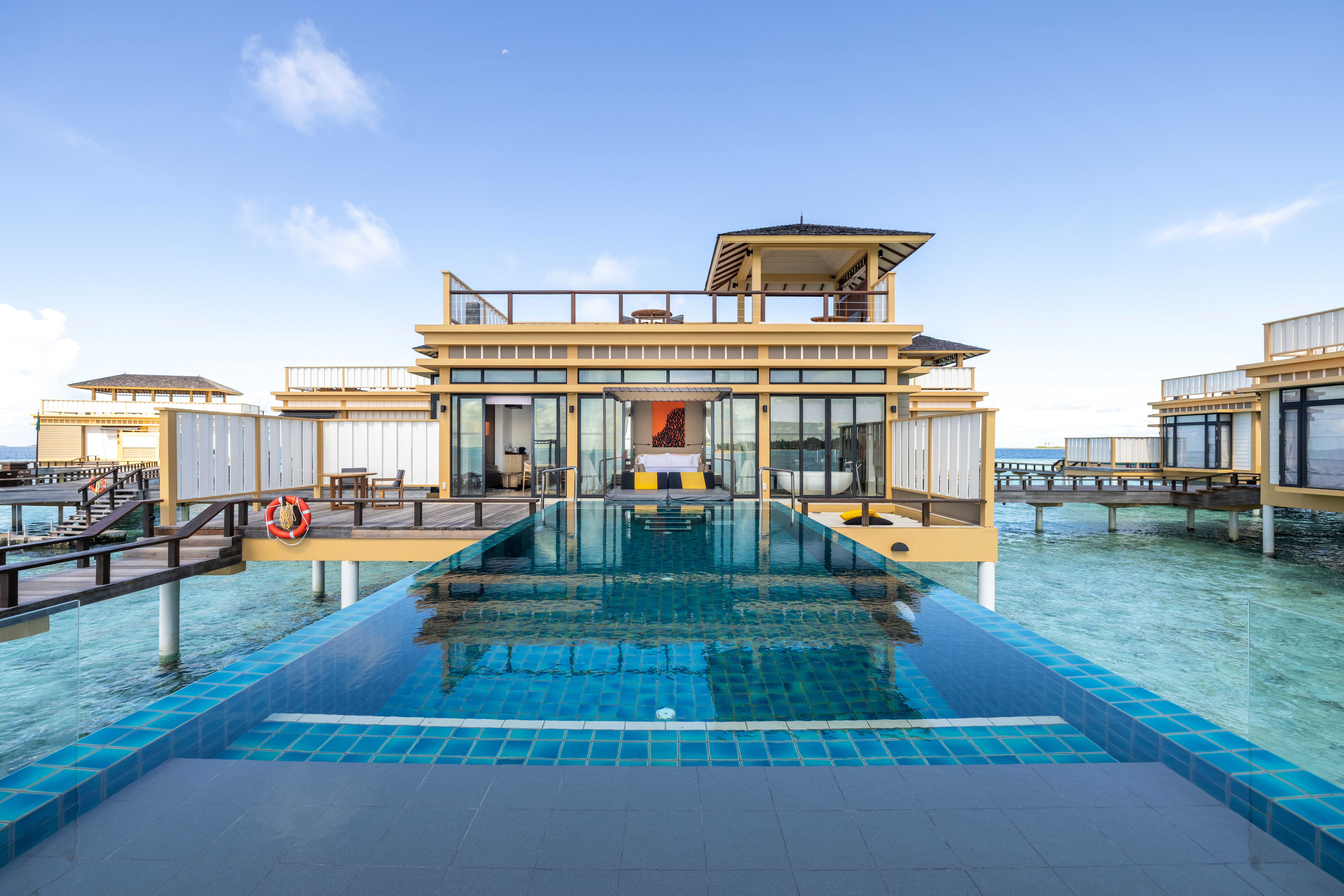薇拉瓦鲁 - 豪华海洋泳池别墅图片1 - Angsana Velavaru Maldives Deluxe InOcean Pool Villa Photo 1
