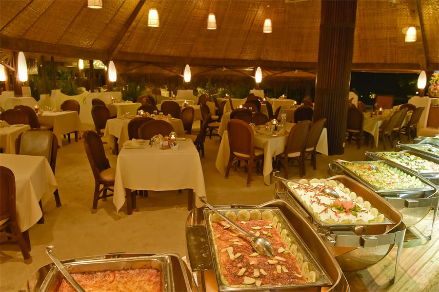 蓝色美人蕉 - 主餐厅图片3 - Thulhagiri Island Resort  Main Restaurant Photo 3
