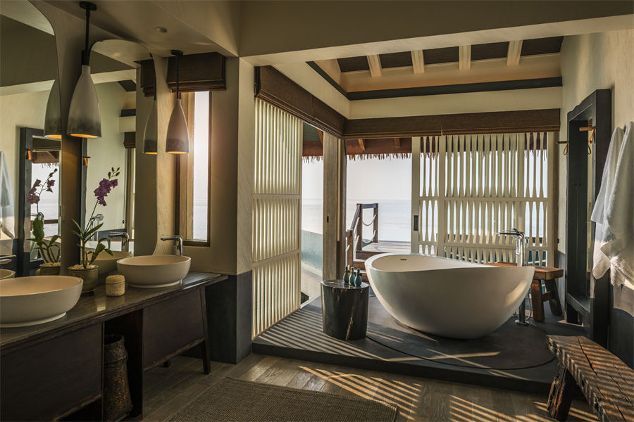 四季沃亚瓦私人岛 - 双卧水上别墅 图片4 - Four Seasons Private Island Maldives At Voavah Two Bedroom Water Villa Photo 4