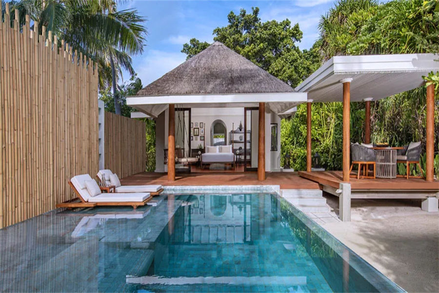 安纳塔拉吉哈瓦岛 - 海滩泳池別墅图片1 - Anantara Kihavah Villas Beach Pool Villa Photo 1