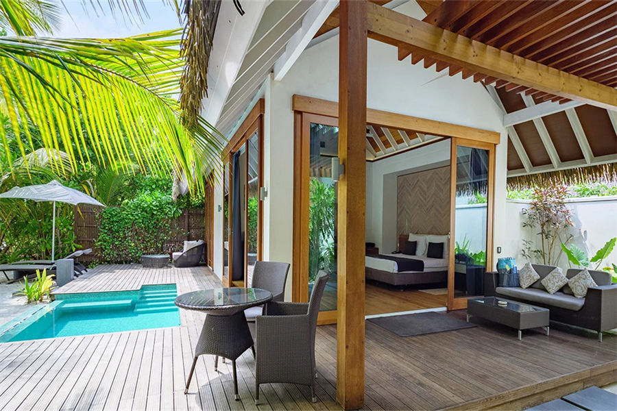 坎多卢 - 泳池别墅图片1 - Kandolhu Island Resort Pool VIlla Photo 1