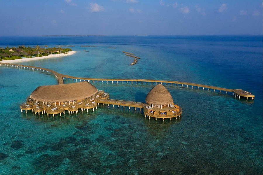 翡翠法鲁富士 - 地中海水上餐厅图片1 - Emerald Faarufushi Resort & Spa Mediterraneo Restaurant Photo 1