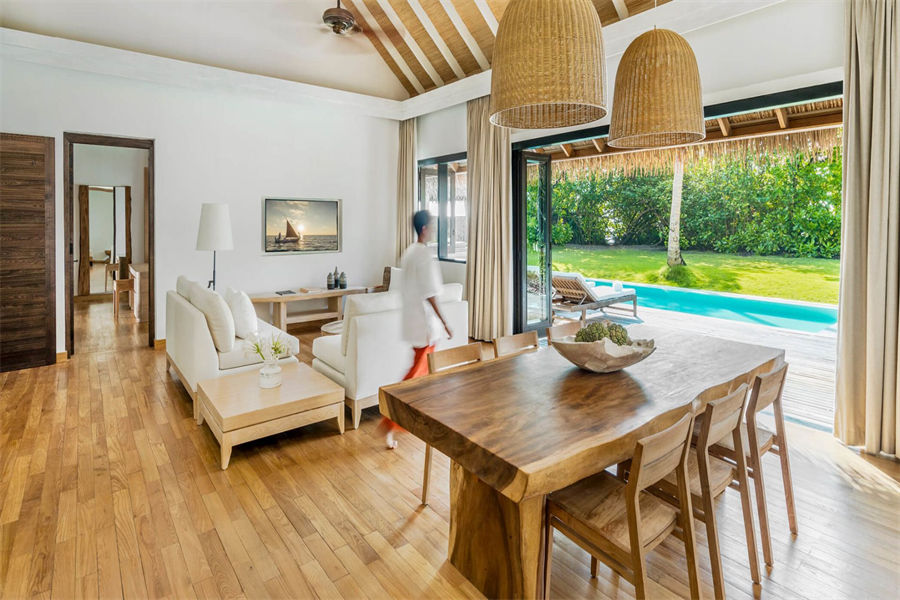玛丽富士 - 玛丽富士海滩别墅 图片2 - Maalifushi by COMO，Maldives Maalifushi Beach Villa Photo 2