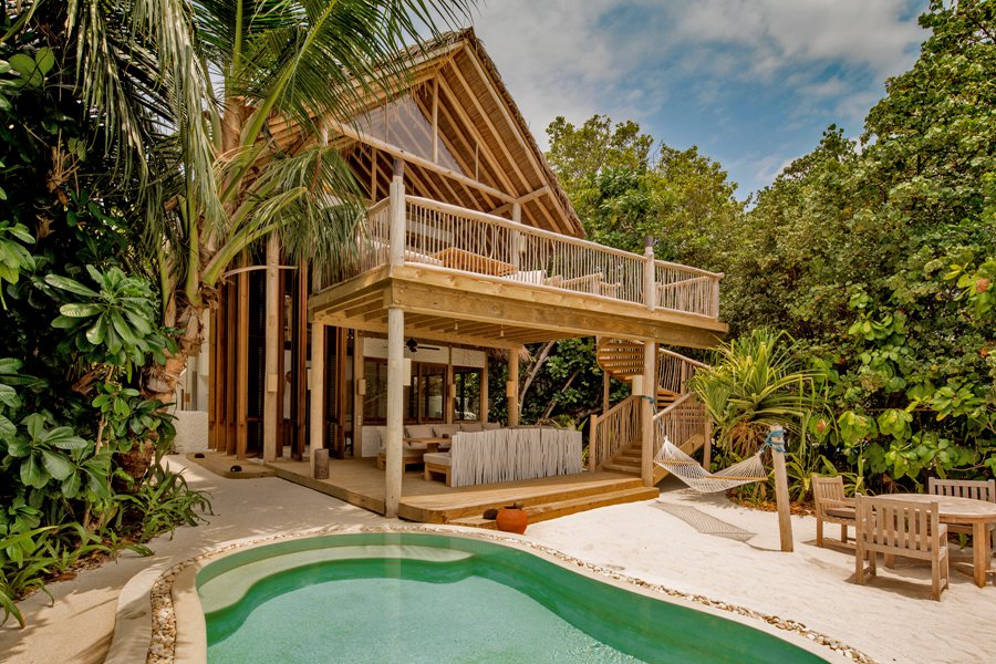 索尼娃富士 - 双卧克鲁索泳池套房图片1 - Soneva Fushi 2 Bedroom Crusoe Suite with Pool Photo 1