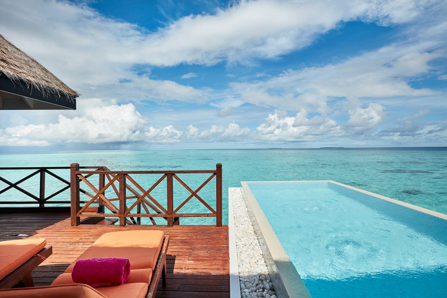 美露丽芙 - 水上泳池套房图片1 - Sun Siyam Vilu Reef Grand Water Villa with Pool Photo 1