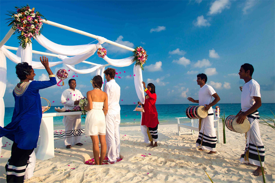 维拉沙鲁 - 婚礼图片1 - Velassaru Maldives Resort Weddings Photo 1