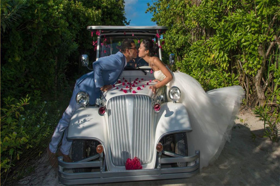 神仙珊瑚 - 婚礼与庆典图片3 - Hideaway Beach Resort &Spa Renewal Of Vows Photo 3
