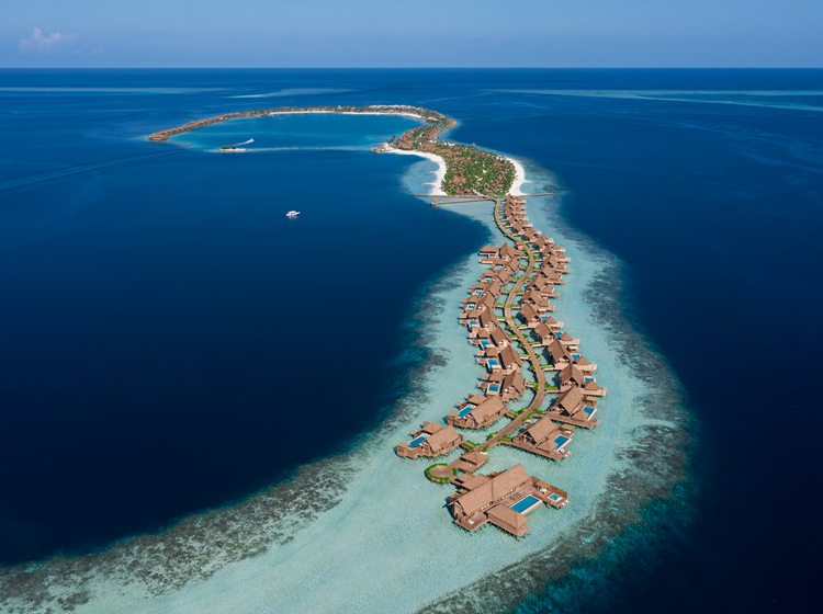 华尔道夫马尔代夫度假村全景 - Waldorf Astoria Maldives Ithaafushi  Maldives Resort