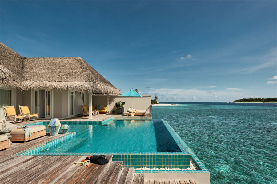 菲诺芙 - 双卧水上泳池别墅图片2 - Seaside Finolhu Baa Atoll Two Bedroom Water Villa With Pool Photo 2