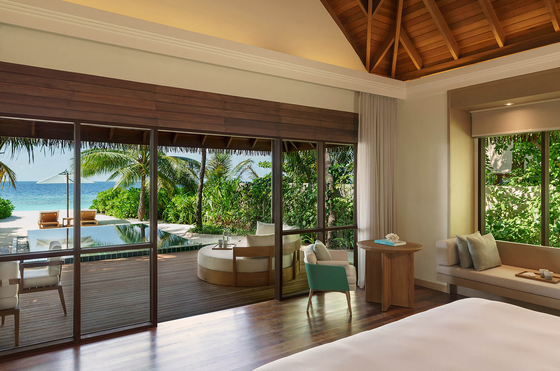 芙花芬 - 豪华沙滩泳池别墅图片3 -  Huvafen Fushi Spa Resort Maldives Deluxe Beach Bungalow With Pool Photo 3