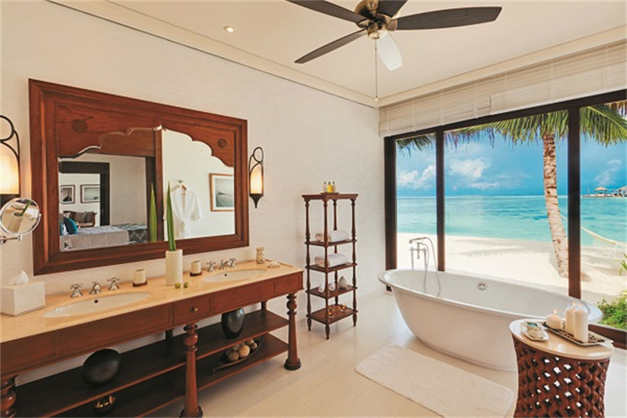 瑞喜敦F - 双卧沙滩泳池别墅图片2 - The Residence Maldives Falhumaafushi Two Bedroom Beach Pool Villa Photo 2