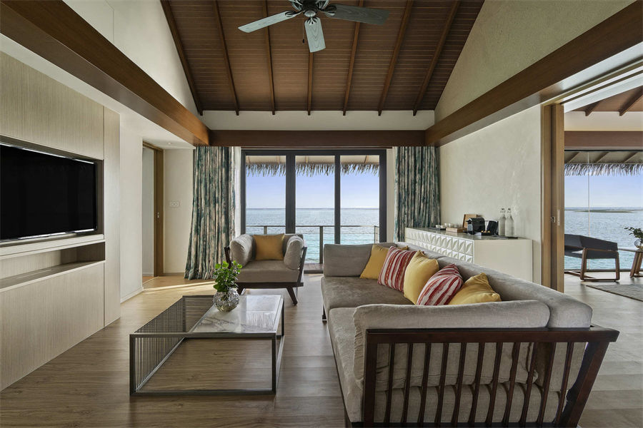 铂尔曼  - 海底别墅(双卧)图片4 - Pullman Maldives Maamutaa Resort The Aqua Villas Photo 4
