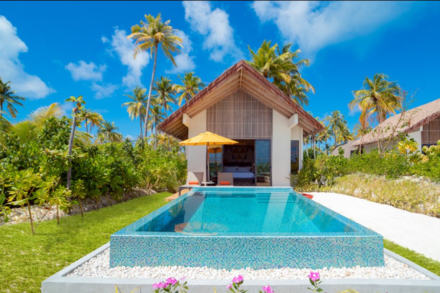 硬石 - 黄金海滩泳池别墅图片3 - Hard Rock Hotel Maldives Gold Beach Villa with Pool Photo 3