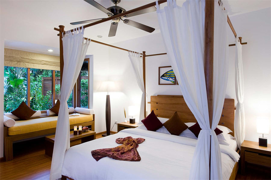 库拉玛蒂 - 沙滩小屋图片2 - Kuramathi Resort Maldives Beach Bungalow Photo 2