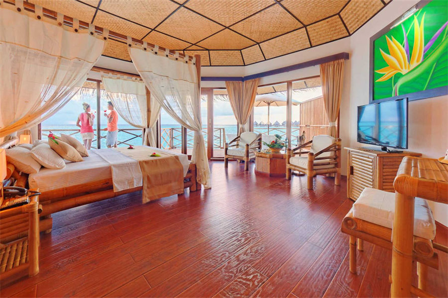 安嘎嘎岛 - 豪华水上平房图片2 - Angaga Island Resort Premium Water Bungalow Photo 2