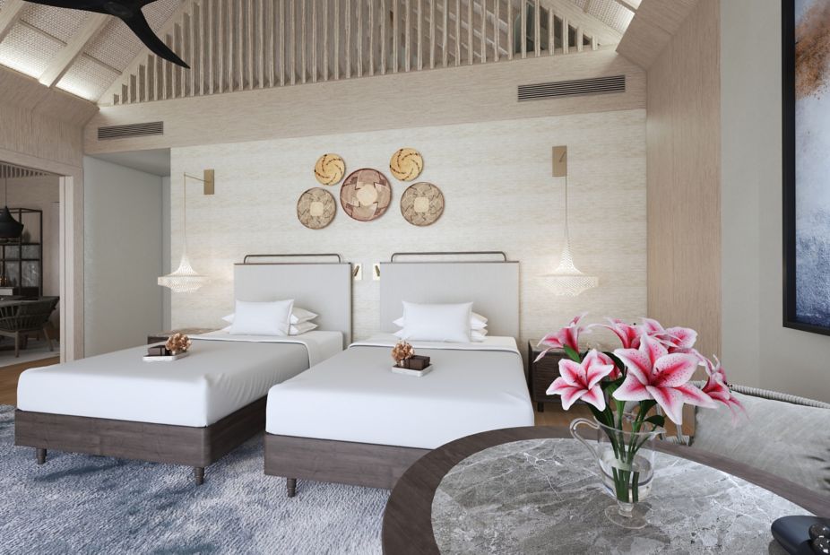 JW 万豪卡夫 - 双卧水上泳池别墅图片4 - JW Marriott Maldives Kaafu Atoll Island Resort Two Bedroom Overwater Pool Villa Photo 4