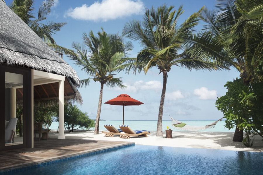 泰姬珍品 - 单卧沙滩泳池套房图片2 - Taj Exotica Resort & Spa One-Bedroom Beach Suite with Pool Photo 2