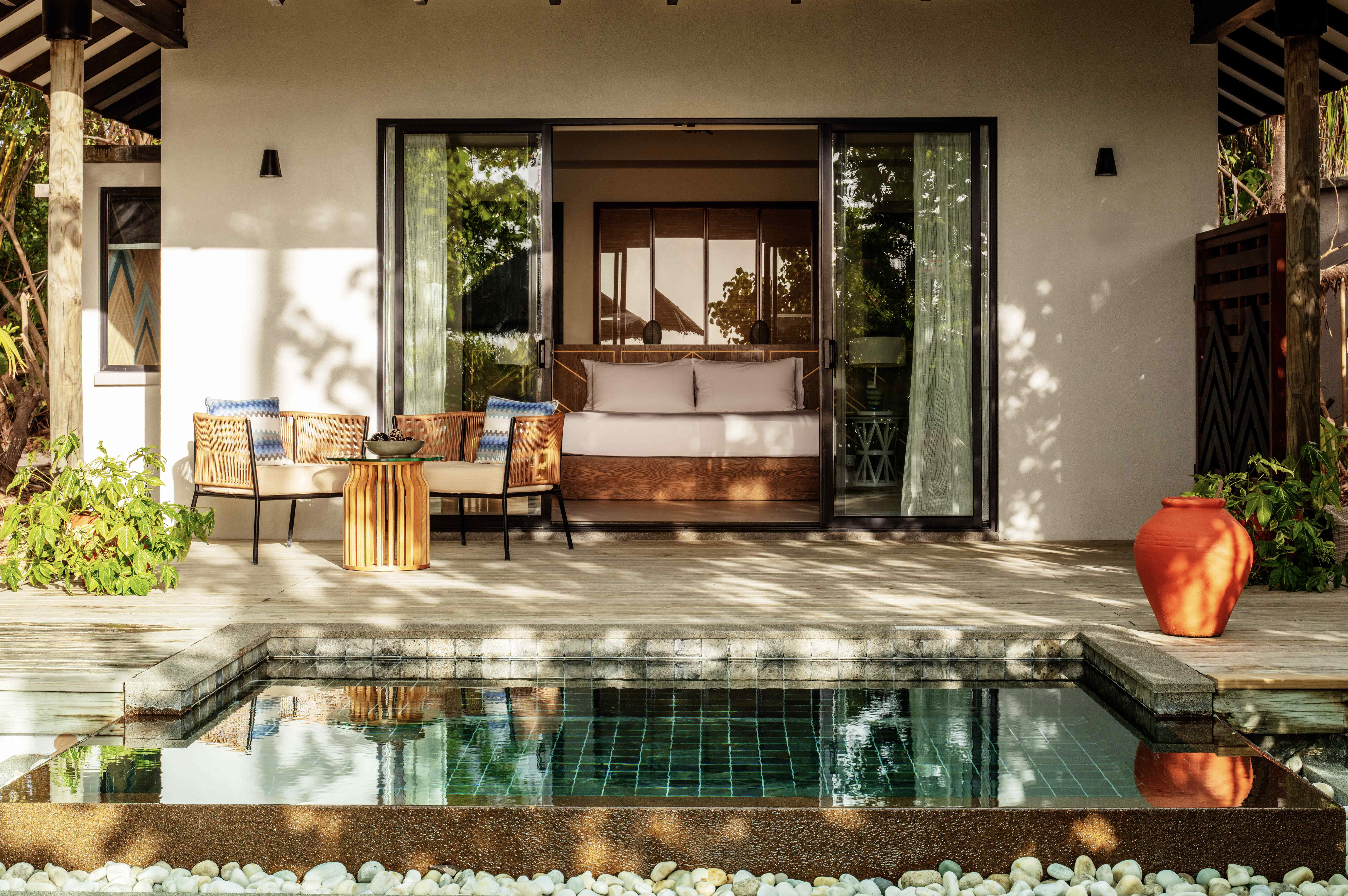 NH精选豪沃达岛 - 日出海滩泳池别墅图片3 - NH Collection Maldives Havodda Resort Sunrise Beach Pool Villa Photo 3
