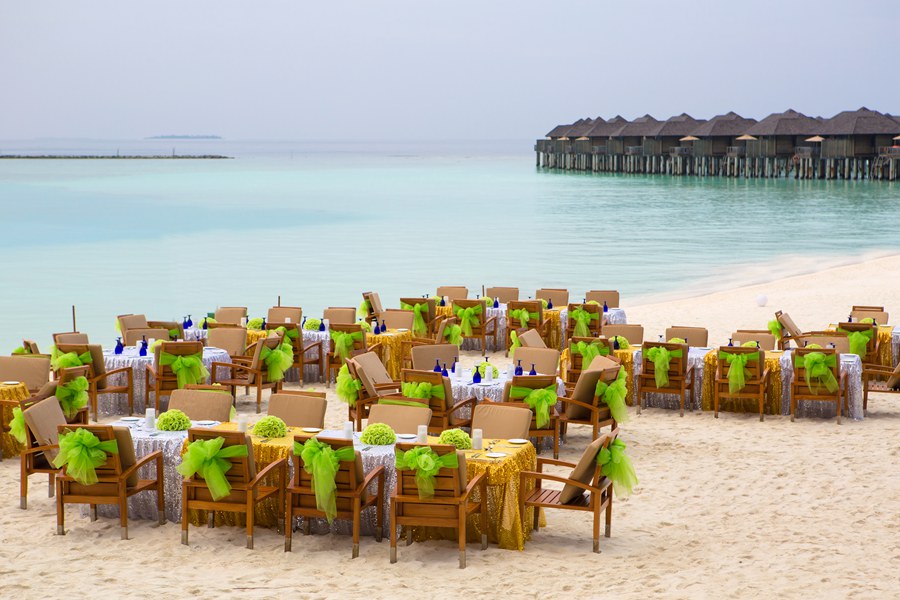 伊露富士（伊露） - 婚礼仪式和定制晚餐图片2 - Sun Siyam Iru Fushi wedding Photo 2
