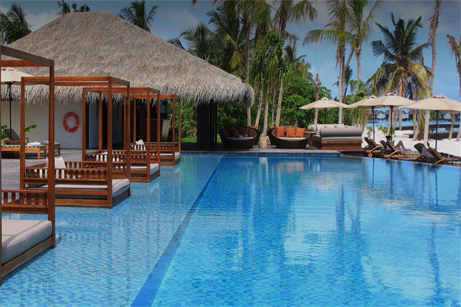 瑞喜敦F - 沙滩酒吧图片3 - The Residence Maldives Falhumaafushi Beach Bar Photo 3
