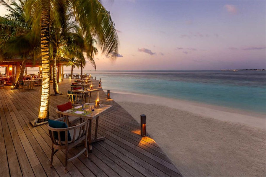 芙拉瓦丽 - 主餐厅图片4 - Hurawalhi Maldives Canneli Photo 4