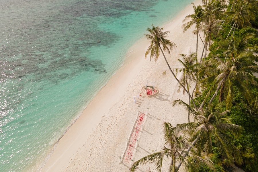 禧亚世嘉 - 婚礼仪式和婚纱摄影图片2 - Siyam World Maldives Wedding Photo 2
