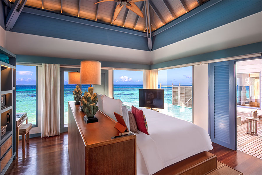 莱佛士 - 水上泳池住宅(双卧)图片3 - Raffles Maldives Meradhoo Overwater Residence With Pool Photo 3