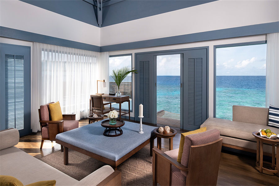 莱佛士 - 水上泳池别墅 图片4 - Raffles Maldives Meradhoo Overwater Villa With Pool Photo 4