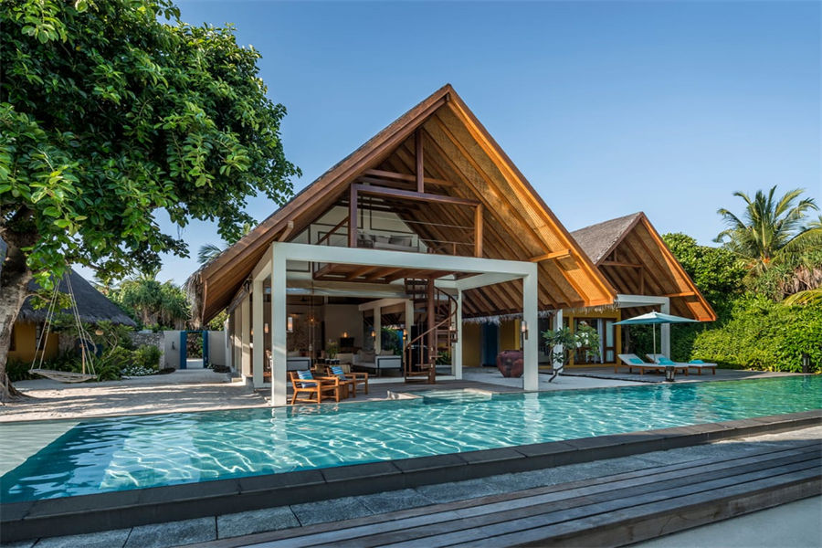 四季兰达吉拉瓦鲁 - 双卧皇家海滩别墅图片2 - Four Seasons Landaa Giraavaru Two-Bedroom Royal Beach Villa Photo 2
