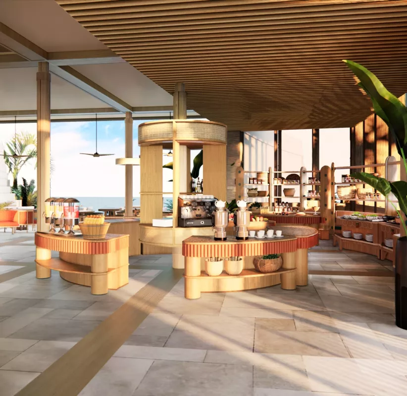 盛泰乐中央至尊餐厅 - 画廊 自助餐厅 - Centara Grand Lagoon Restaurant