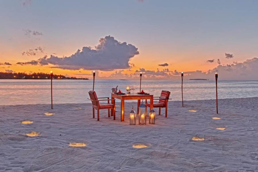 吉哈岛餐厅 -  私人用餐 - Kihaa Maldives Restaurant