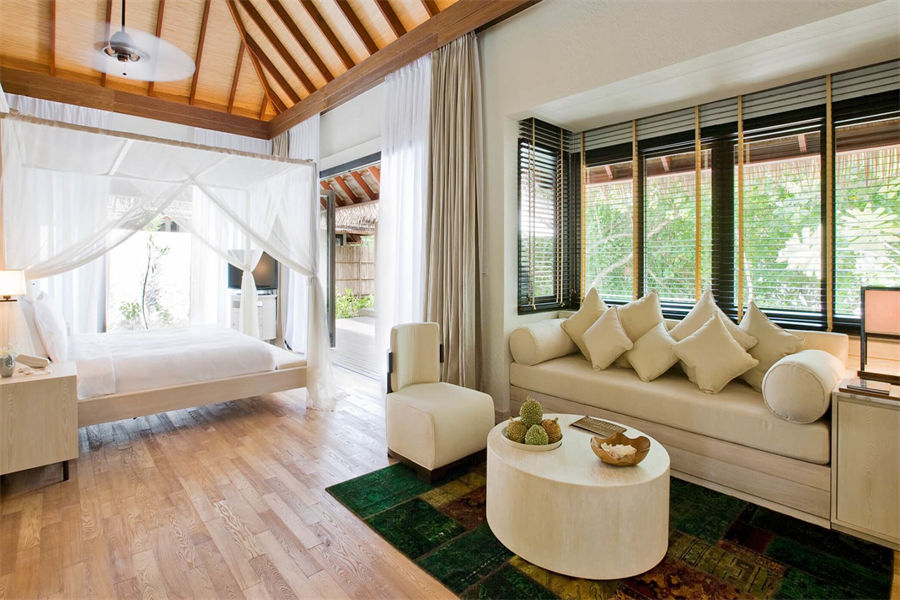 玛丽富士 - 双卧海滩套房 图片2 - Maalifushi by COMO，Maldives Two-bedroom Beach Suite Photo 2