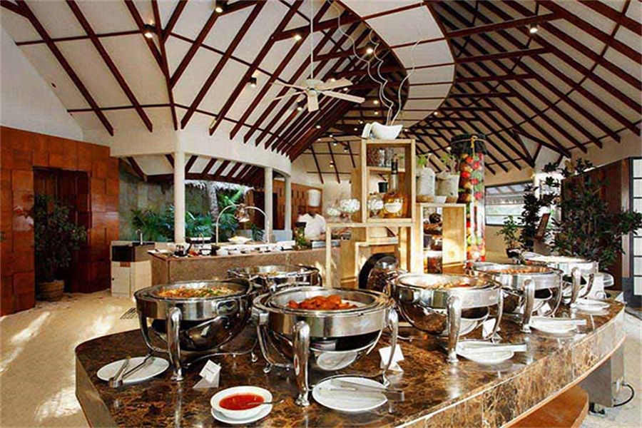 中央格兰德 - 珊瑚礁主餐厅图片2 - Machchafushi Resort&Spa Maldives Reef Photo 2