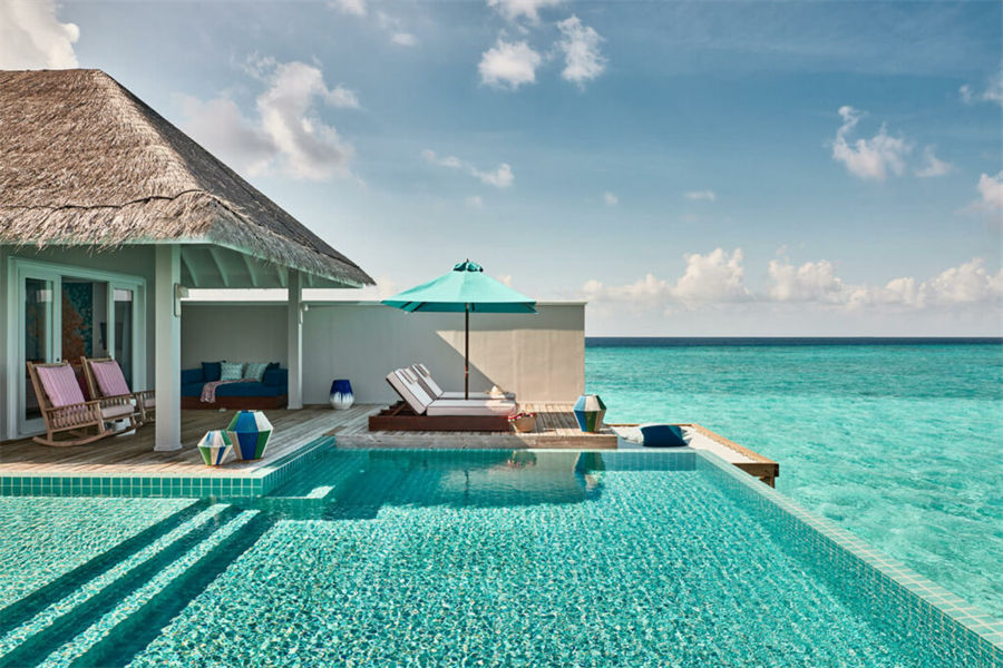 菲诺芙 - 双卧明星海景泳池别墅图片4 - Seaside Finolhu Baa Atoll Two Bedroom Rockstar Ocean Pool Villa Photo 4