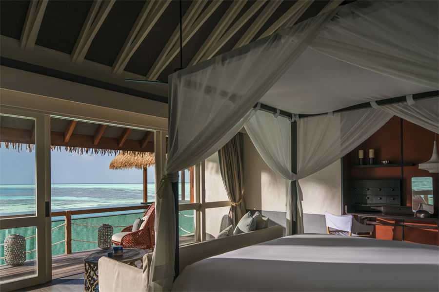 四季沃亚瓦私人岛 - 双卧水上别墅 图片2 - Four Seasons Private Island Maldives At Voavah Two Bedroom Water Villa Photo 2