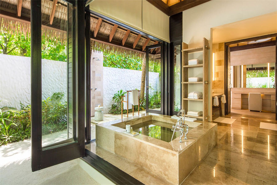 玛丽富士 - 双卧海滩套房 图片4 - Maalifushi by COMO，Maldives Two-bedroom Beach Suite Photo 4